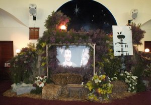 Blommeprag met boodskap